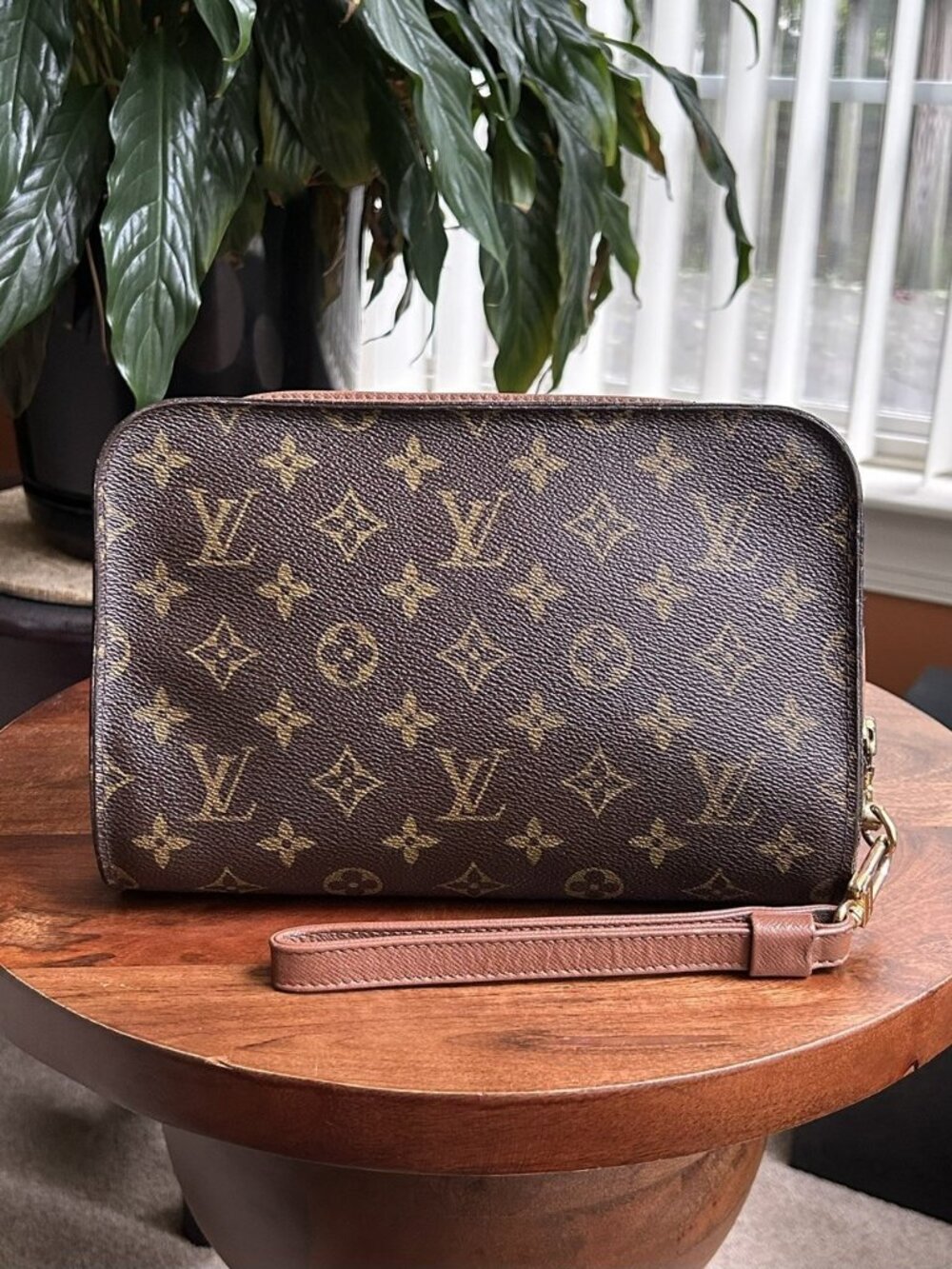 LOUIS VUITTON Monogram Pochette Orsay Bag